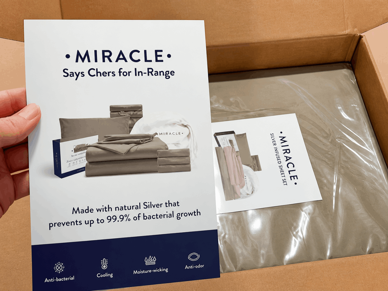 Miracle Sheets order